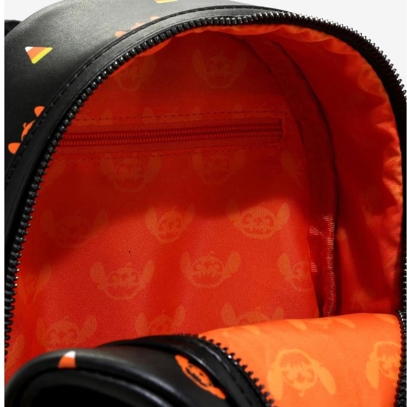 Loungefly Disney Stitch‎ Jack-O-Lantern Mini Backpack main image 4